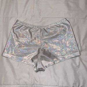 Holographic Rave Shorts